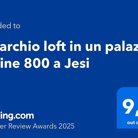 Il Barchio Loft In Un Palazzo Di Fine 800 A Jesi Apartment Ngoại thất bức ảnh